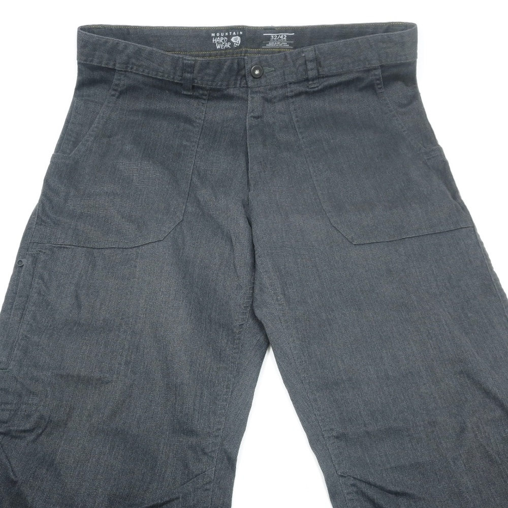 Mountain Hardwear Pants Mens 32x32 Gray Camping Hiking Outdoor Chino Workwear